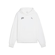 Future.puma.archıve Graphıc Boxy Unısex Kapüşonlu Sweatshırt 632078 02 Beyaz