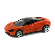 Çek Bırak Metal Araba Mclaren 12 Cm Turuncu