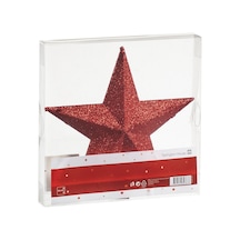 Tarrington House Tepe Süs 20cm Kırmızı - Yılbaşı Ve Parti Dekorasyonu 3'li Ekonomik Paket - 3 A Tarı