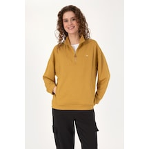 U.S. Polo Assn. U.s. Polo Assn. Kadın Petrol Sweatshirt 50314221-vr151 Oıl