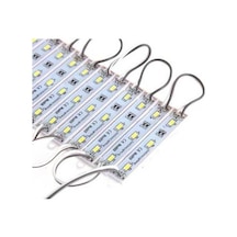 Yeşil Renk Takoz Power LED 12V 5050 SMD 3 Çip Epoxy Kaplı 10 ADET