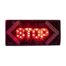 Elektrikli İşaret Cihazı Oklu Stop Küçük Belirtilmemiş