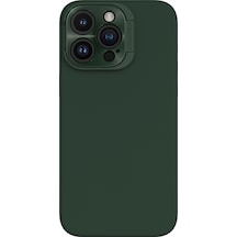 Nillkin Apple Uyumlu iPhone 15 Pro Max Stand Özellikli Lens Koruyuculu Lansman Kılıf Yeşil