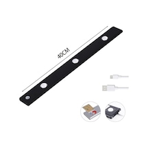 Sensörlü Şarjlı Mıknatıslı 3 Farklı Işık Dimmerli Bella Kabin Led