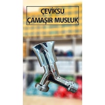 Çevik Su Karizma Çamaşır Makinası Musluğu Çamaşır Makinaları Bağlantı Hortumlarına Uyumludur