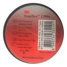 3m - Temflex Izole Elektrik Bandı 18mm 1300e Siyah 10 Adet