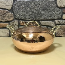 Dövme Bakır Trabzon Güveci 17 cm