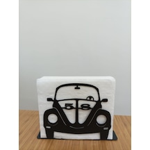 Lazer Kesim Woswos Araba Desenli Metal Peçetelik