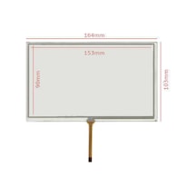 Çin Touch-7.0d ,7.0" 165x100mm Alt 4pin Dokunmatik Cam/touch