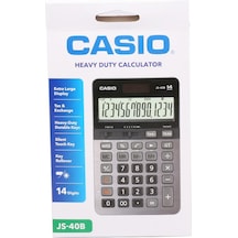 Casio Js-40B Profesyonel 14 Hane Masaüstü Hesap Makinesi