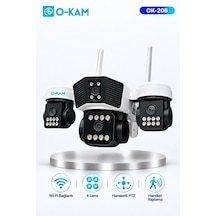 O-kam Ok-206 Plusw Wifi 4 Kamera
