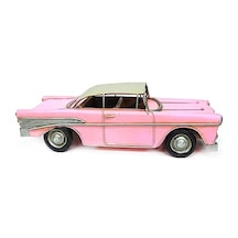 Vintage Metal Chevrolet Model Araba El Yapımı Dekoratif Aksesuar
