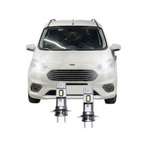 Ford Tourneo Courıer Led Kısa Far Ampulü H7 Mini Led 2'li Set