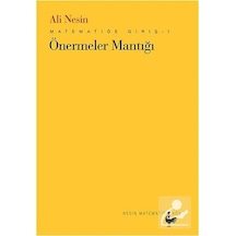 Önermeler Mantığı  -  Ali Nesin  -  Nesin Yayınevi