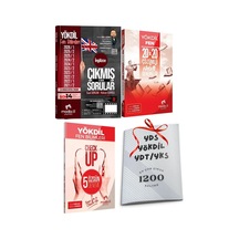Yökdil Fen Çıkmış Sorular - Yökdil Fen 20x20 Deneme + 5 Deneme - En Çok Çıkan 1200 Kelime Hediyeli