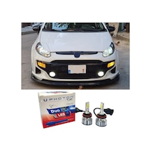 Fiat Punto Grande Led Xenon Uzun + Kısa Far Ampulü H4 Duo Yeni Seri Beyaz