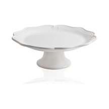 The Mia Grande Pasta Kek Standı Beyaz 33x12 Cm Grd0017 Beyaz