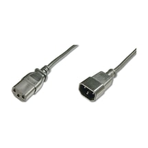 PC-Monitör Arası Güç Kablosu, C14 erkek - C13 dişi, 1.2 metre, H