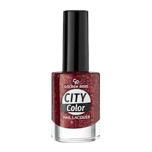 City Nail Lacquer Glitter No: 110 - Işıltılı Ve Uzun Süre Kalıcı Oje 10.2 Ml