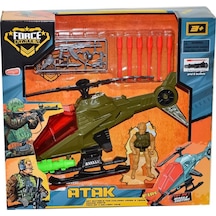 ML521 Forcamates Helikopter Asker Seti - Molmo Oyuncak