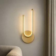 Liva Modern Led Duvar Apliği Günışığı Eskitme
