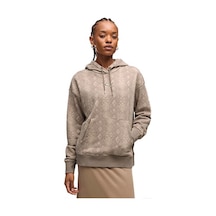 Puma Snake Pack Relaxed Hoodıe Kadın Günlük Sweatshirt 63874881 Gri