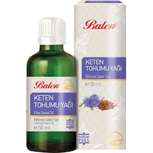 Balen Keten Tohumu Yağı 4 x 50 ML