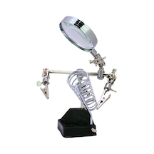 Powermaster Pm-16130 3 Konumlu Büyüteçli Havya Standı
