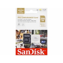 SanDisk Max Endurance 256GB MicroSDXC Flash Bellek Kartı