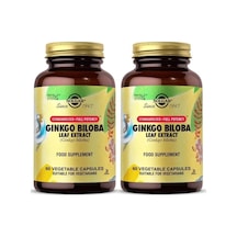 Solgar Ginkgo Biloba Leaf Extract 60 Kapsül 2 Adet
