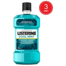 Listerine Cool Mint Ağız Bakım Suyu 3 x 250 ML
