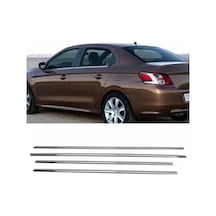 Peugeot 301 Cam Çitası 4 Parça 2019 2020 2021 Paslanmaz Çelik