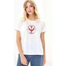 Riverdale Team Volar Pokemon Go Baskılı Beyaz Kadın Tshirt