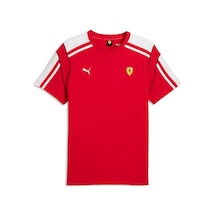 Puma Scuderıa Ferrarı Mt7 Erkek Tişört 635836 02 Kırmızı