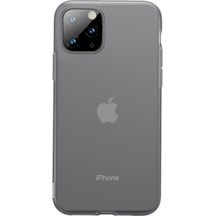 Baseus Jelly Liquid Silica Gel Apple Uyumlu iPhone 11 Pro Max 6.5 Kilif Seffa 471185934
