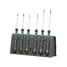 Wera Elektronikçi Tornavida Seti 2035/6 A + Raf, 6 Parça, 05118150001