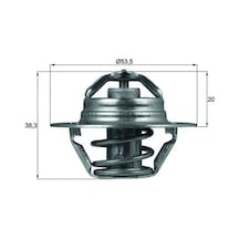 Vw Passat B5 Termostat 1.8 1997-2000 Aeb Anb Apu Mahle Tx8888d