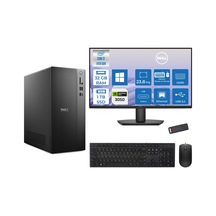 Dell Tower Essential QVT1260 BTO-01400723H13 i7-14700 32 GB 1 TB SSD RTX3050 23.8" W11H Masaüstü Bilgisayar + USB Bellek