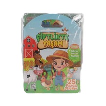 Mey İthalat 3011 Bitmeyen Sticker Çiftlikte Yaşam Mavi