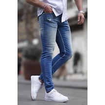 Madmext Mavi Skinny Fit Erkek Jean 5102-mavi Mavi