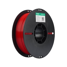 Esun Pla+hs Ateş Kırmızı Filament 1.75mm 1kg Plastik Makara Hızlı