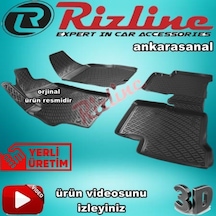 Fiat Linea 3D Paspas Havuzlu Siyah 2007-2017 Arası 4 Prç N11.1994