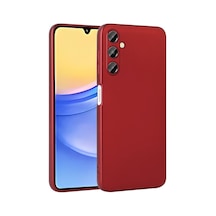 Zore Galaxy A15 Kılıf Ogaa Premier Silikon Kapak - Kırmızı