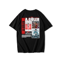 Brz Collection Unisex Oversize Arda Güler T-shirt-siyah Siyah