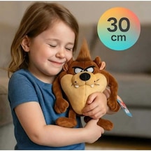 Sevimli Peluş Tazmanya 30 Cm Uyku Arkadaşı Kahverengi