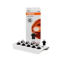 Osram 2721Mf Siyah Soketli Mini Dipsiz Gösterge Ampul 12V 1.2W 10