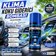 Klima Koku Giderici Bombası 150 Ml - Araç İçi Koku Giderici, Klima Temizleyici, Kalıcı Ferahlık Jeune Mor Koku Mavi