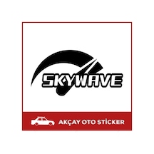 Skywave Sticker Skywave Oto Sticker Ibre Sticker Araç Sticker