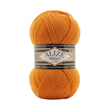 Alize Süperlana Klasik El Örgü İpi (5 Li Paket) - 336-Mandalina