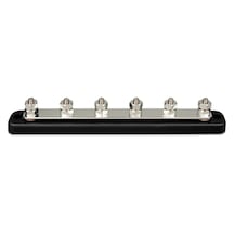 Victron Busbar 250a 2p Kapaklı Dc Bara 2 Saplama + 6 Vidalı Terminal 70v Dc